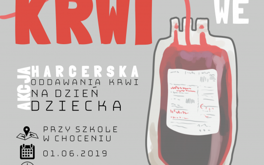 Krwiobus na dzień dziecka.
