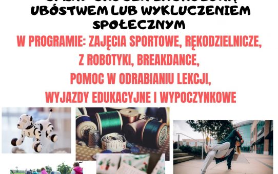 Rekrutacja do klubu młodzieżowego.