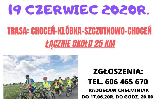 Rajd rowerowy z Unia Choceń