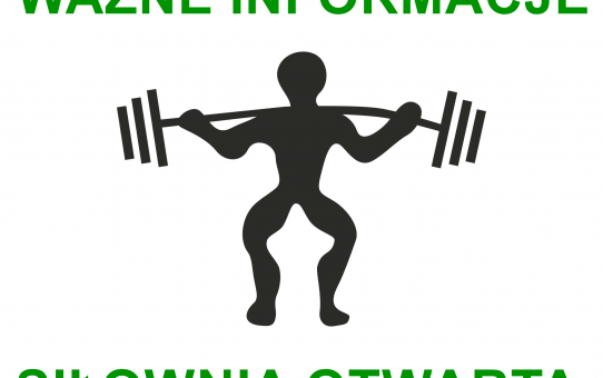 Siłownia znowu otwarta.