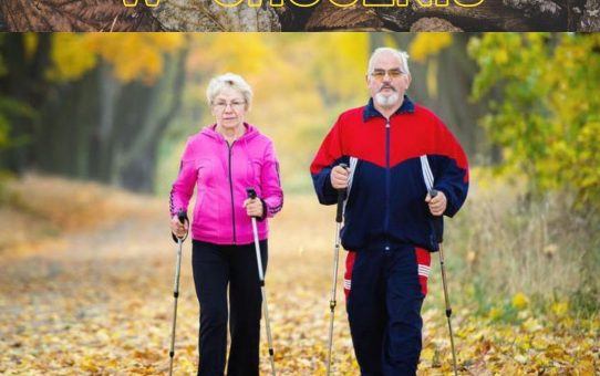 Nordic walking.